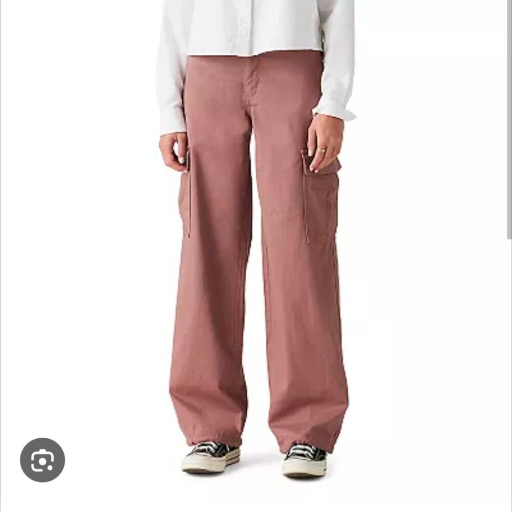 Levi's 94 baggy cotton cargo pants (much more blue purple than promo?) '27 waist